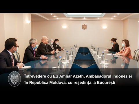 Președintele Maia Sandu a discutat cu Ambasadorul Indoneziei