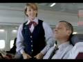 FedEx Overhead Commercial with crazy flight attendant