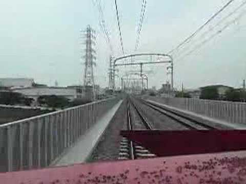 名鉄7000系パノラマカー展望映像 豊橋～岐阜　その６