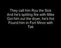 fort minor remember the name with  words