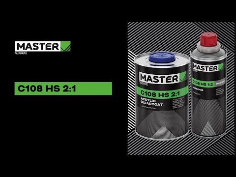 Aplicación de barniz C108 HS 2:1 Master