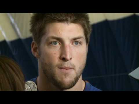 Tim Tebow talks after first unofficial Broncos workout Tim Tebow talks after first unofficial Broncos workout