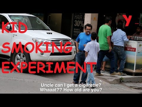 Kid: Can I get One Cigarette, Uncle? - The Kid Smoking Experiment in India | YTV Network