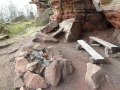 WINSCHERTFELS - l'abri sous roche de l'angle Sud-Est -