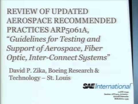 Review of Updated Aerospace Recommended Practices ARP5061A, 