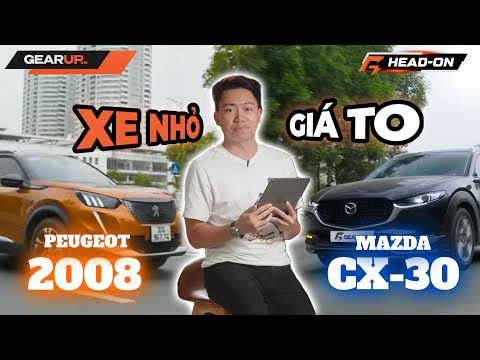 Khi Mazda CX30 đối đầu Peugeot 2008: cùng 