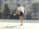 Footbag-ar lucko na nasej akcii bnstreetfutbal v Banovciach nad bebravou