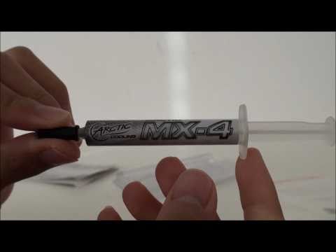 how to apply arctic cooling mx-4 thermal compound