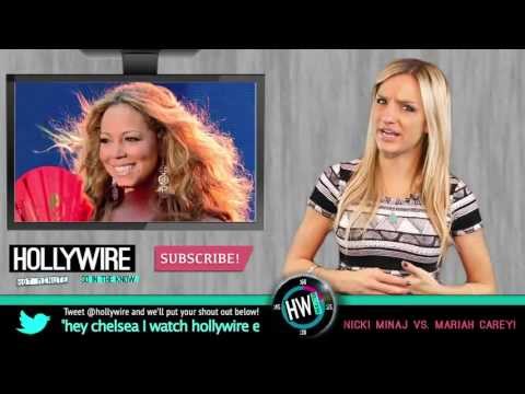 minaj - Nicki Minaj Rapping Vs. Mariah Carey Vocals: Best Diva?! Subscribe to Hollywire | http://bit.ly/Sub2HotMinute Send Chelsea a Tweet! | http://bit.ly/TweetChel...