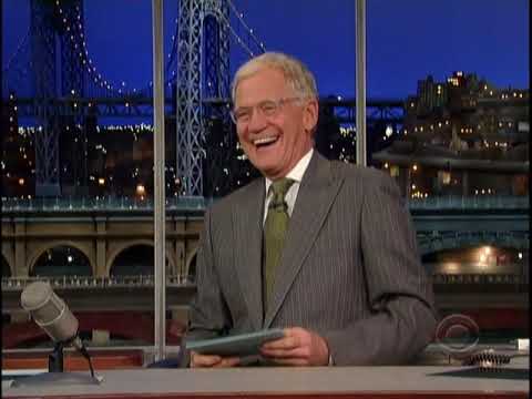 Late Show with David Letterman - October 30, 2012 - Monologue