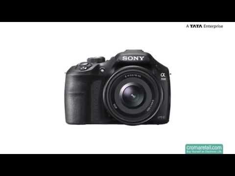 Sony ILCE-3500J 20.1 MP Digital SLR Camera (Black)
