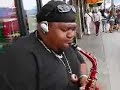 OB Rocky the Street  Saxophonist