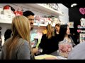 Click here to watch this video NEW Hello Kitty from Loungefly! Pink Stripes at MAGIC in Las Vegas