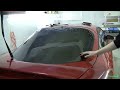 Dry Shrinking an Eclipse Back Window