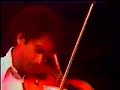 john mclaughlin gtr/voice, tony smith dms, l.shankar violin, fernando saunders b, stu goldberg synt.
france 1978