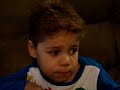 Justin tells me about all the spiders on the playground at school!
