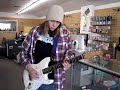 White Relic Fender Stratocaster Guitar Demo Little Wing Jimi