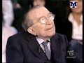 Italian senator Giulio Andreotti has a senate moment on TV