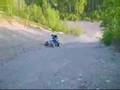 YFZ vs. KX 250 HILLCLIMB,