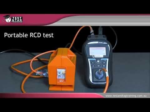 how to test rcd trip times