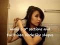 How to have Hanh's holiday hair [updo]