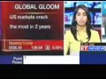 Stock markets slump on global economic worries