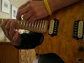 OLP MM1 left handed with floating Floyd Rose test