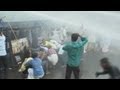 Indian police use water cannons and tear gas on protesters