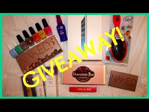 ♡ GIVEAWAY! ♡ Win an iPad Mini, Naked 3, & LOTS MORE!