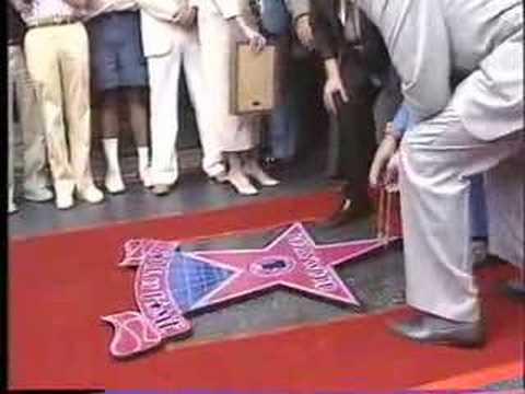 Clayton Moore - Classic Americana from 1987. Forgotten TV star, Clayton Moore aka The Lone Ranger finally gets his star on the Hollywood Walk of Fame. Disney had bought the ...