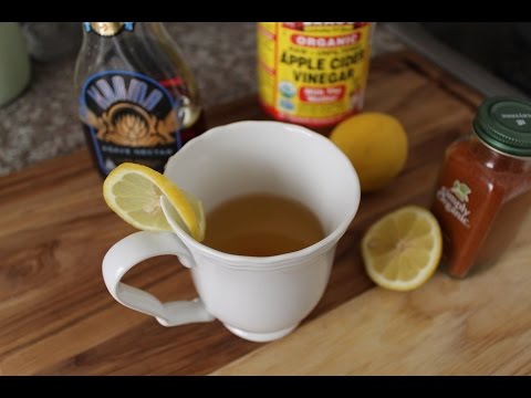how to drink cider from a lemon