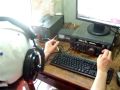 DEF024F - 1° QSO LU9FPO y una pequeña pila de estaciones.