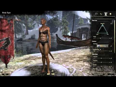 character creation - The sky is the limit in extremely customizable Elder Scrolls Online character creator.