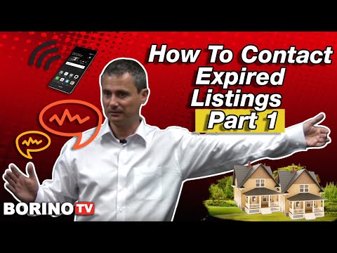 How To Contact Expired Listings - Live Workshop With Borino - Part 1