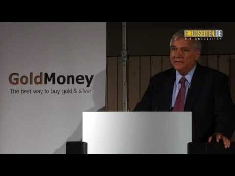 James Turk at the Precious Metals Trade Fair Munich 2009