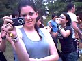 רינה רצה... טל נופל במשחק 3 מקלות XD