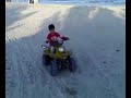 My son & brother on the beach دراجات على البحر ... atv racing raptor 700R yamaha سباق دراجات بانشي ياماها رابتر سيارات شل بنات معلايه عجيب UAE الامارات