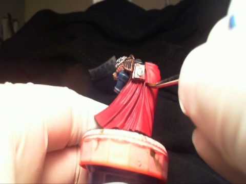 how to paint a d&d miniature