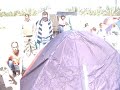 Acampada reivindicativa en el Solar del Colegio