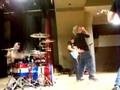 Timmy on drums