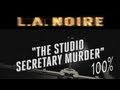 LA Noire - Walkthrough Part 8 The Studio Secretary Murder Case 8 Gameplay
