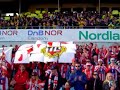 Isberget i Bod� - tifo og sang
