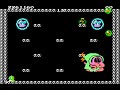 for all secret rounds a0-b2, check my other video: www.youtube.com and for the first 20 rounds of this game in super bubble bobble mode, check here: www.youtube.com this is the only boss you have to fight in this game and it makes for a very different round from what you've previously seen (also being the last). this is the boss i get to fight after going through the 12 secret rounds of the game, but it really is the same as the one you'd fight after round 99 if you hadn't collected the crystal. the only difference is that you get a bad end for that, while going through the 12 secrets rounds grants you access to the happy end assuming you also are in 2 player mode (if you look closely, you'll notice the second player appearing at the last instant before the happy end starts. to make the second player appear if you're in single player mode, just press start and then select if you have at least one free life.) just like the game says during the ending credits, the adventure is not over since they give you the bbaji password which activates amode called super bubble bobble. you need to go through all the same rounds including the 12 secret rounds, but some things have changed like some enemies have been swapped with other enemies. you need to get the happy end in super bubble bobble mode to really finish this adventure. the requirements are the same, get the crystal on round 99, go through the door at the middle that then appears, make your way through the 12 secret rounds  ... 
