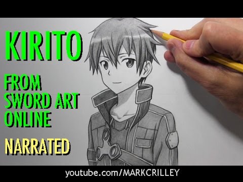 how to draw sword art online