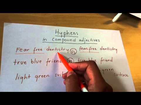 how to properly hyphenate words