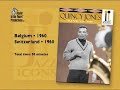 the jazz icons: quincy jones dvd, released sept. 26, 2006, spotlights a young 