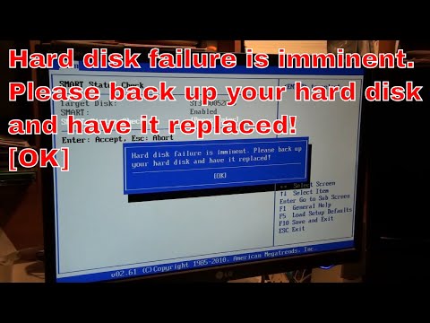 how to repair s.m.a.r.t status of hard disk