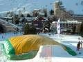 Big Air Bag les 2 alpes ski fresstyle Emile Gallet