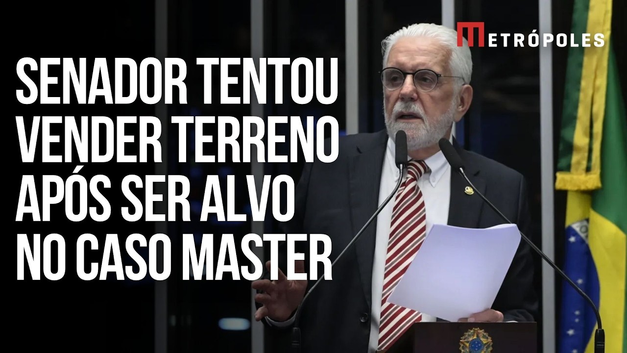 Jaques Wagner tentou vender terreno de R$ 15,8 milhões após ser alvo no Caso Master