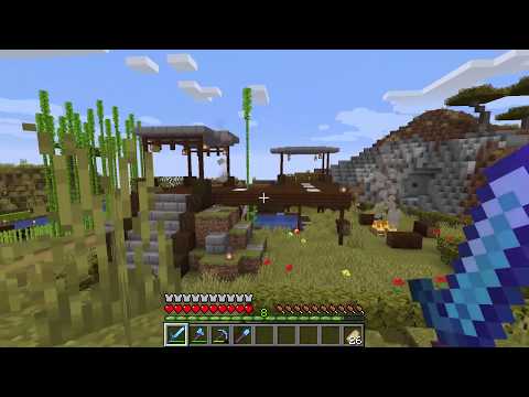 My land and shop in WilderCraft season 7 (maple)
